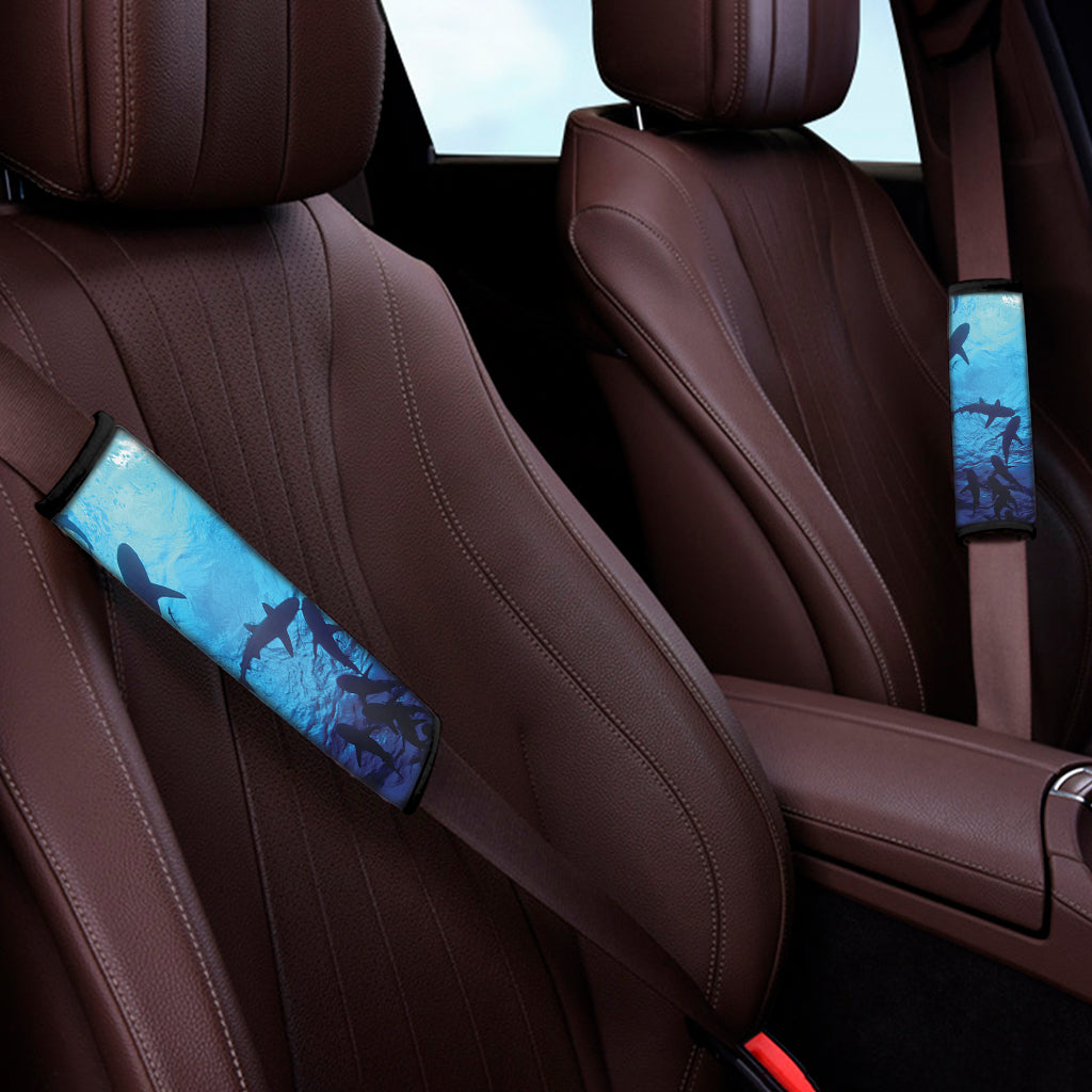 Shark Underwear Print Car Seat Belt Covers