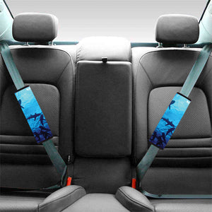 Shark Underwear Print Car Seat Belt Covers