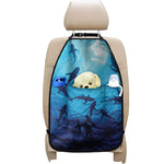 Shark Underwear Print Car Seat Organizers