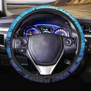 Shark Underwear Print Car Steering Wheel Cover