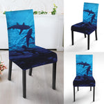 Shark Underwear Print Dining Chair Slipcover