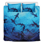 Shark Underwear Print Duvet Cover Bedding Set