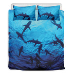 Shark Underwear Print Duvet Cover Bedding Set