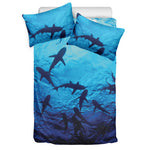 Shark Underwear Print Duvet Cover Bedding Set