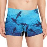 Shark Underwear Print Men's Boxer Briefs