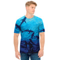 Shark Underwear Print Men's T-Shirt