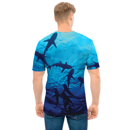 Shark Underwear Print Men's T-Shirt