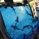 Shark Underwear Print Pet Car Back Seat Cover