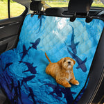Shark Underwear Print Pet Car Back Seat Cover