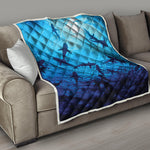 Shark Underwear Print Quilt