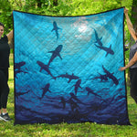 Shark Underwear Print Quilt