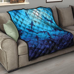 Shark Underwear Print Quilt