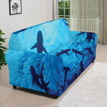 Shark Underwear Print Sofa Cover