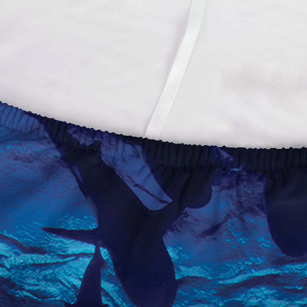 Shark Underwear Print Sofa Cover