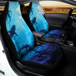 Shark Underwear Print Universal Fit Car Seat Covers