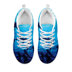 Shark Underwear Print White Sneakers