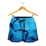 Shark Underwear Print Women's Shorts