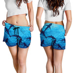 Shark Underwear Print Women's Shorts