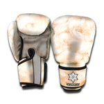 Sheep Fur Texture Print Boxing Gloves