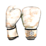 Sheep Fur Texture Print Boxing Gloves