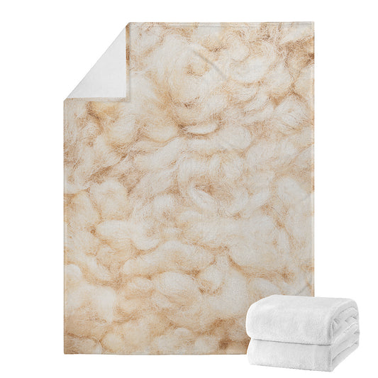 Sheepskin Print Blanket