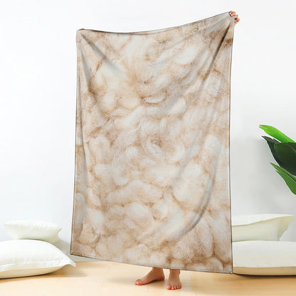 Sheepskin Print Blanket