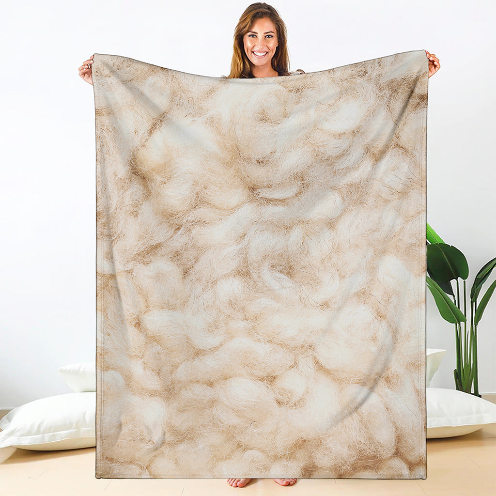 Sheepskin Print Blanket