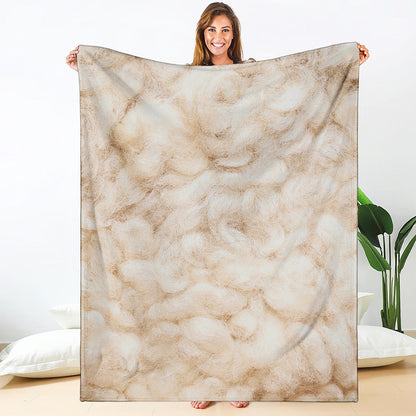 Sheepskin Print Blanket