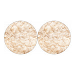 Sheepskin Print Car Coasters