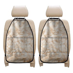 Sheepskin Print Car Seat Organizers