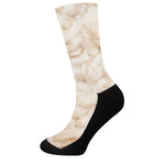 Sheepskin Print Crew Socks