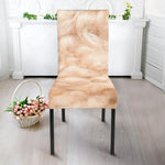 Sheepskin Print Dining Chair Slipcover
