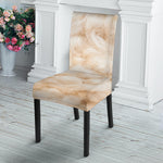 Sheepskin Print Dining Chair Slipcover