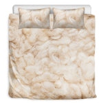 Sheepskin Print Duvet Cover Bedding Set