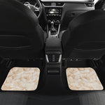 Sheepskin Print Front and Back Car Floor Mats