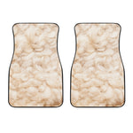 Sheepskin Print Front Car Floor Mats