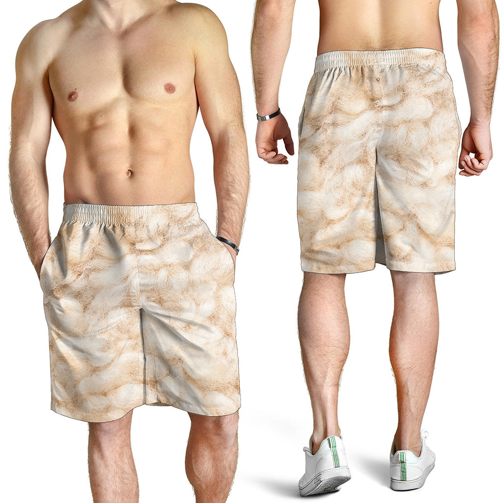 Sheepskin Print Men's Shorts