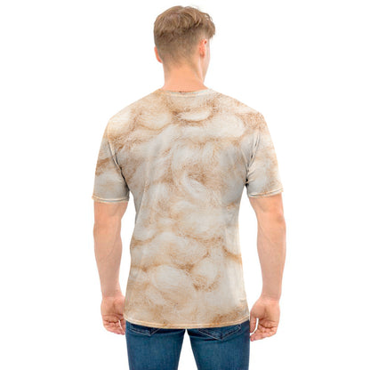 Sheepskin Print Men's T-Shirt