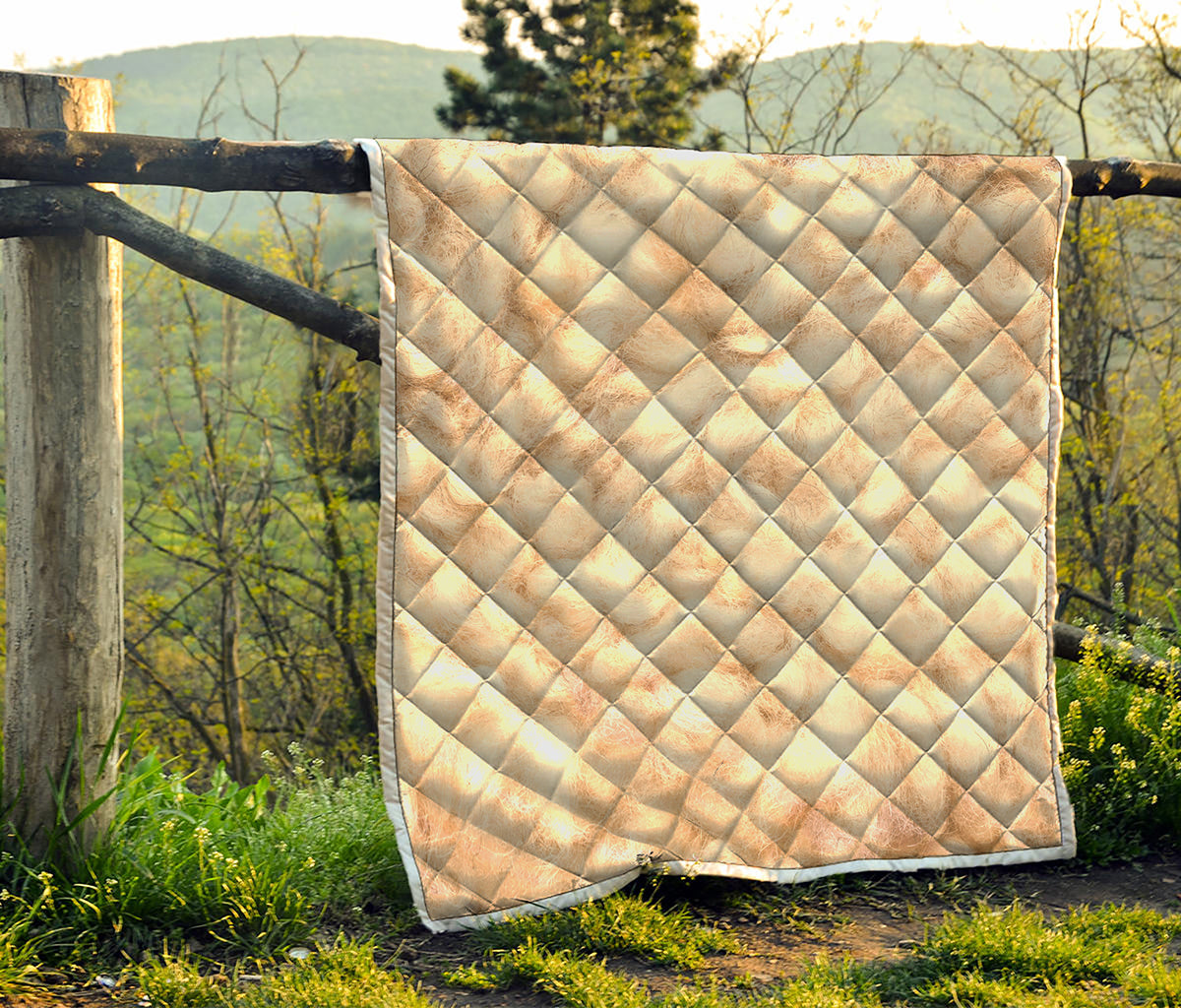 Sheepskin Print Quilt