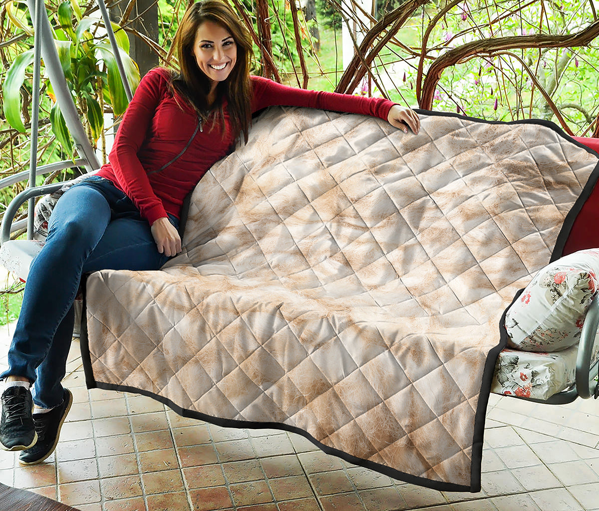 Sheepskin Print Quilt