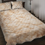 Sheepskin Print Quilt Bed Set