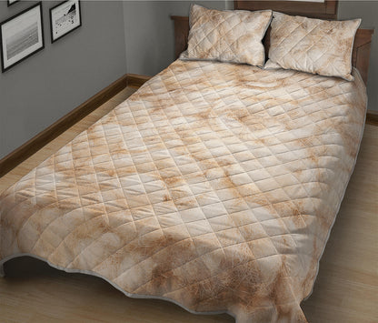 Sheepskin Print Quilt Bed Set