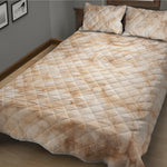 Sheepskin Print Quilt Bed Set