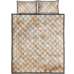Sheepskin Print Quilt Bed Set