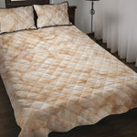 Sheepskin Print Quilt Bed Set
