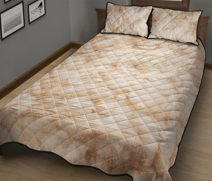 Sheepskin Print Quilt Bed Set