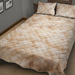 Sheepskin Print Quilt Bed Set