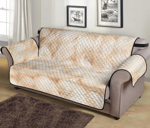 Sheepskin Print Sofa Protector