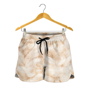 Sheepskin Print Women's Shorts
