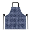 Shibori Floral Pattern Print Apron